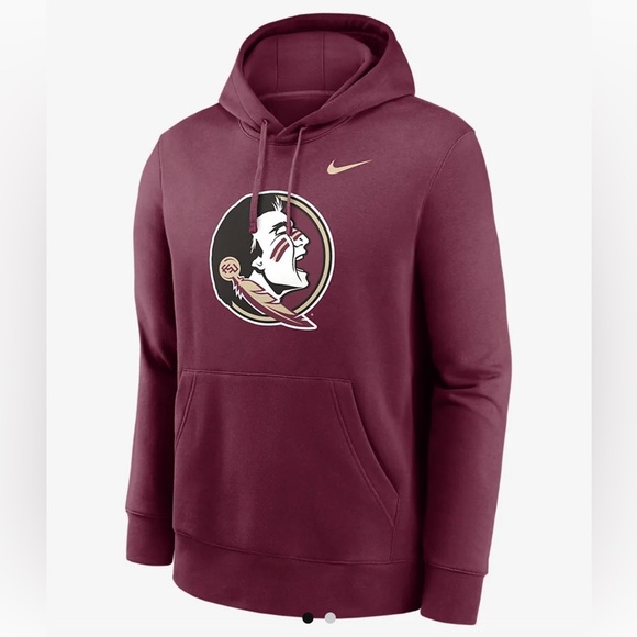 Nike Other - Nike FSU Seminoles Logo Pullover Hoodie